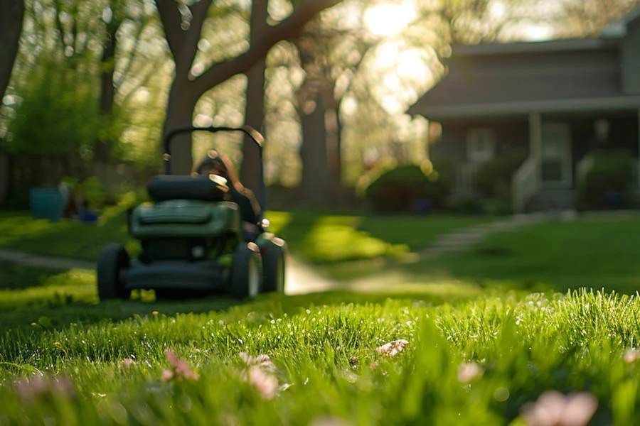 top rated battery lawn mower